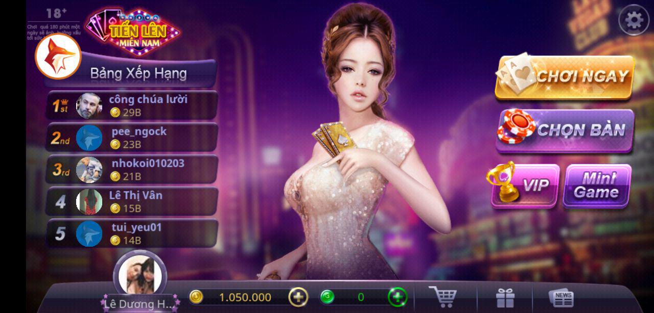 Game bài Tiến Lên